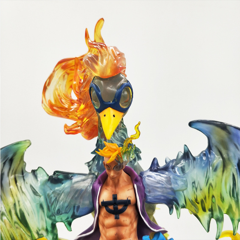 海贼 白胡子队长 限量版gk不死鸟 马尔科 超大盒装雕像手办模型