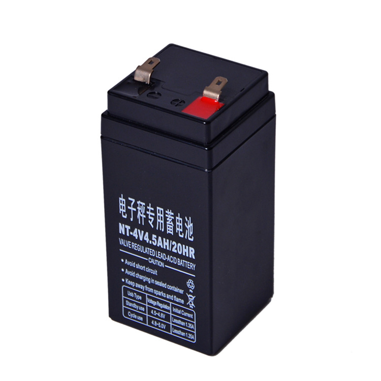 5ah免维护铅酸蓄电池 应急灯电池草坪灯电子秤4v电池