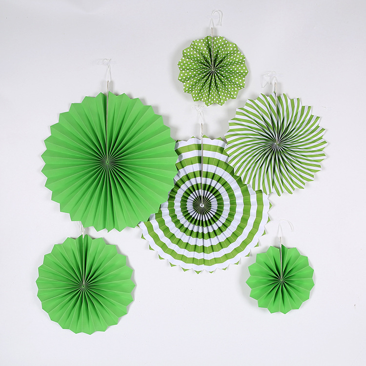 创意款吊饰折纸开业卡通材料生日手工纸装饰清新卡纸五一纸扇花