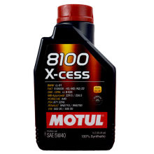 MOTUL摩特8100 x-cess 5w-40汽车机油正品全合成四季通用润滑油1L