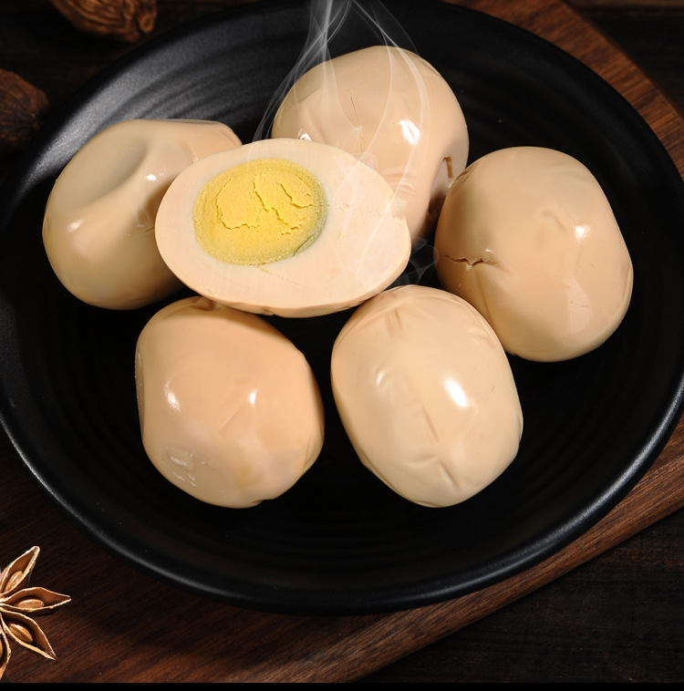 辣味泡椒卤鸡蛋 100g无壳野山椒熟食卤蛋 泡面搭档休闲食品茶叶蛋