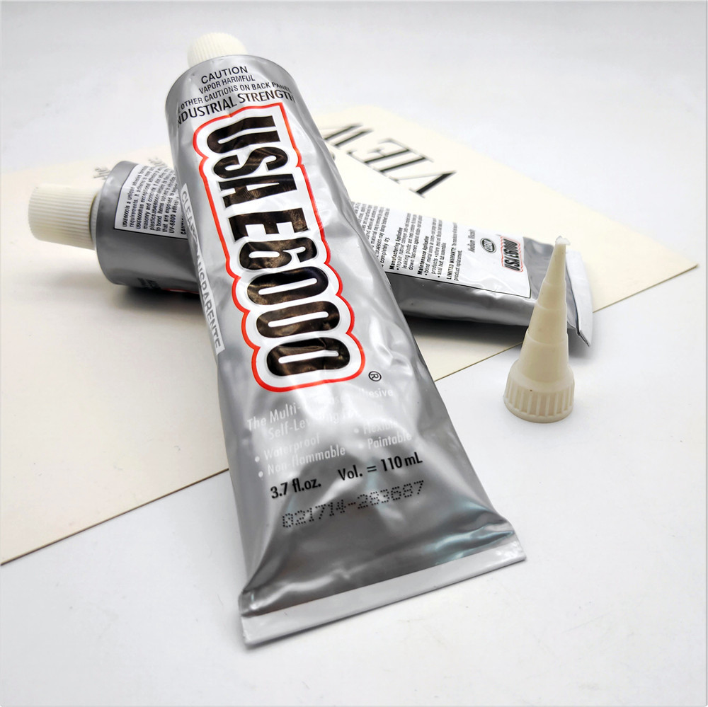 强力透明万能胶e6000胶水古风饰品树脂金属粘接工具手机壳diy胶水