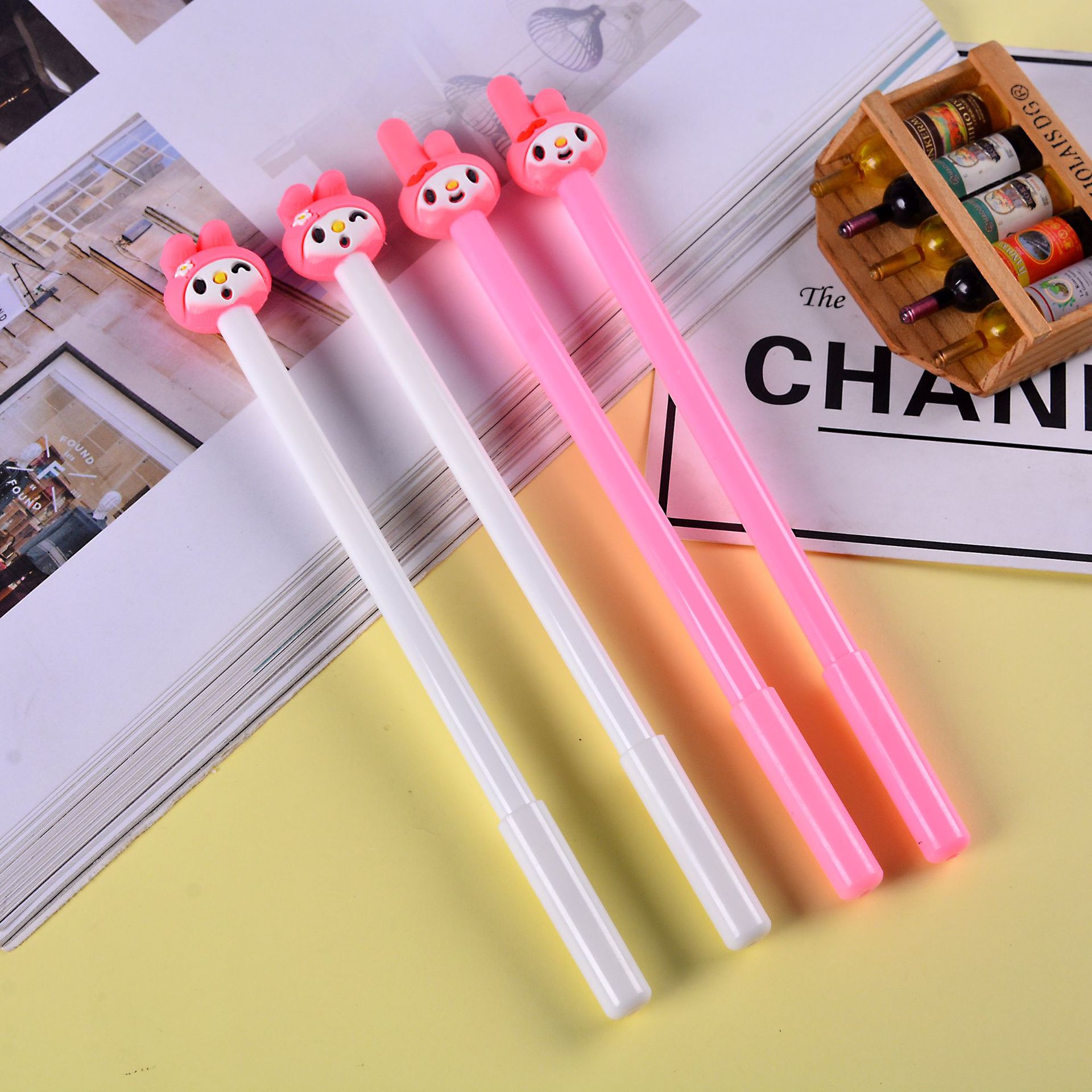 创意可爱女孩美乐蒂中性笔 学习文具学生水性笔 优质办公签字笔