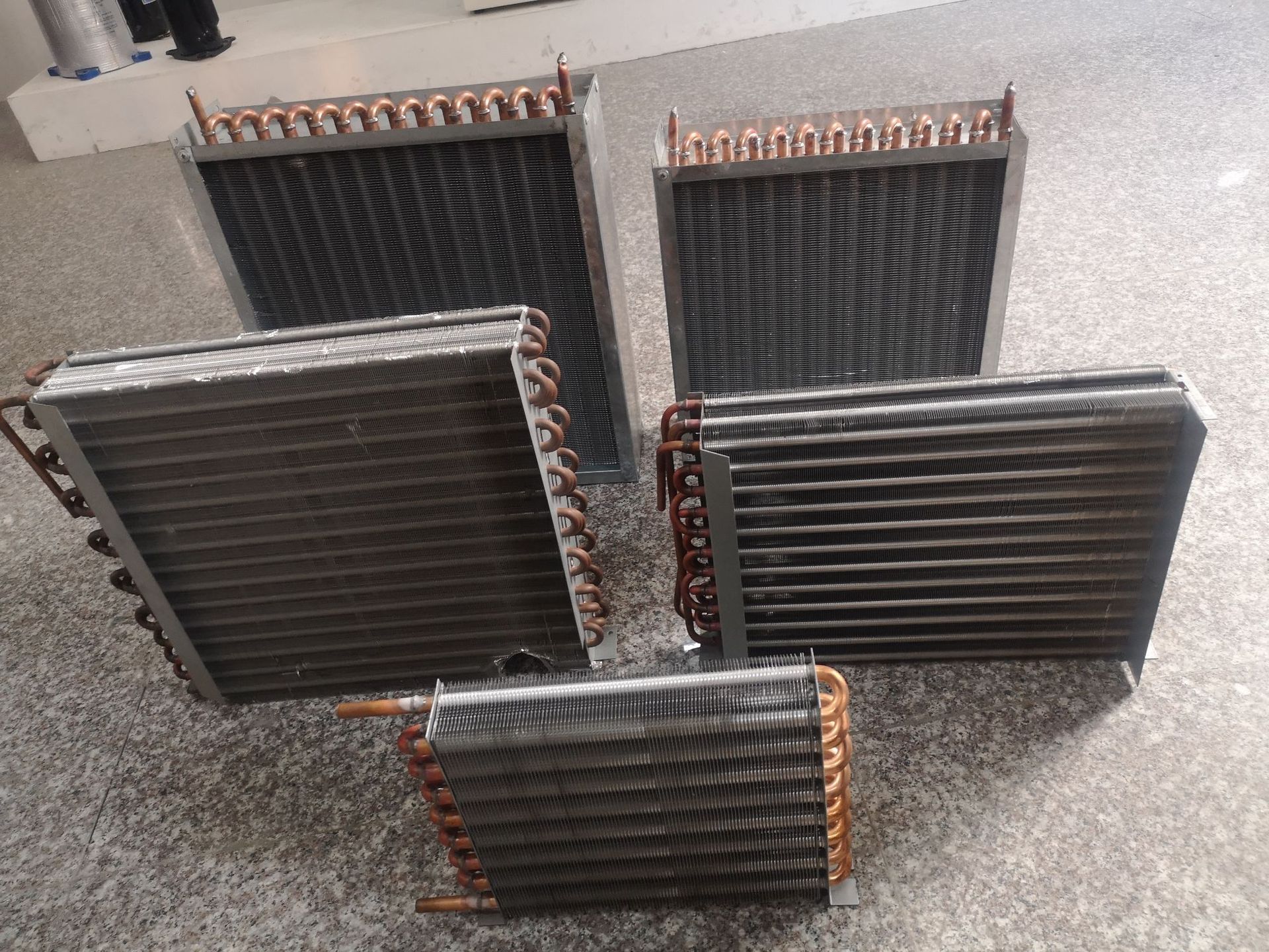 翅片式冷凝器uv打印散热器水冷机冷凝器