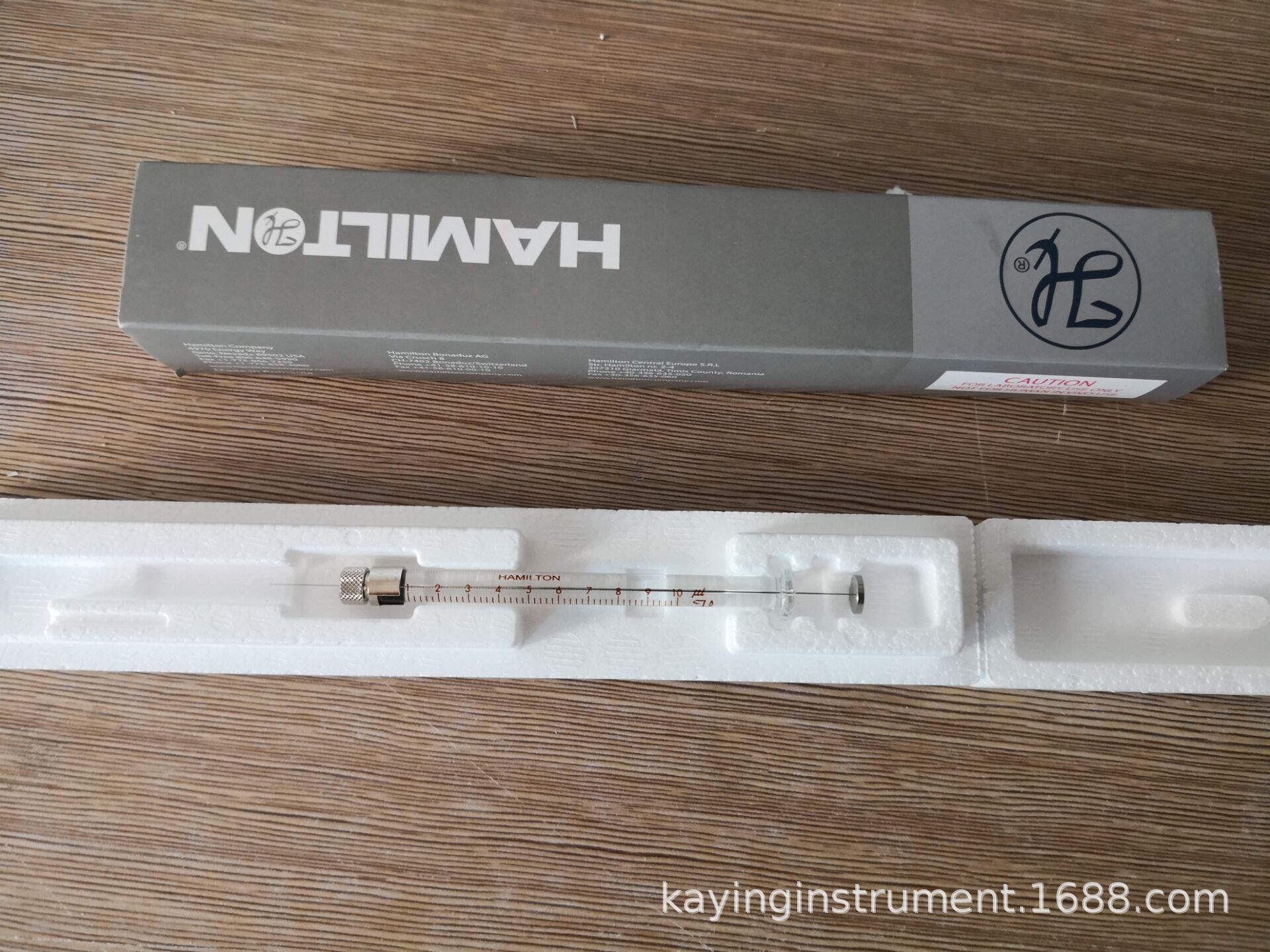 hamilton 进口 汉密尔顿 微量注射器 进样器 动物注射专用 10ul