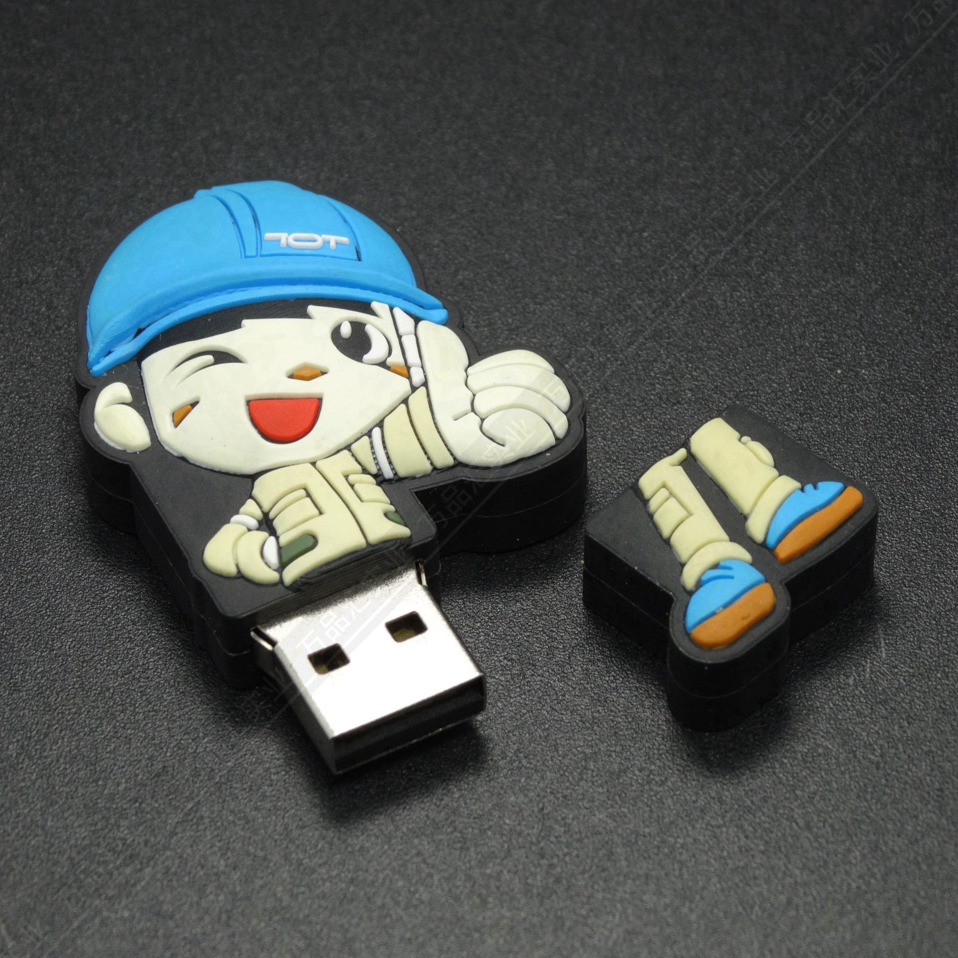 新奇特礼品u盘16g迷你u盘个性可爱创意异形u盘卡通男孩吉祥物优盘