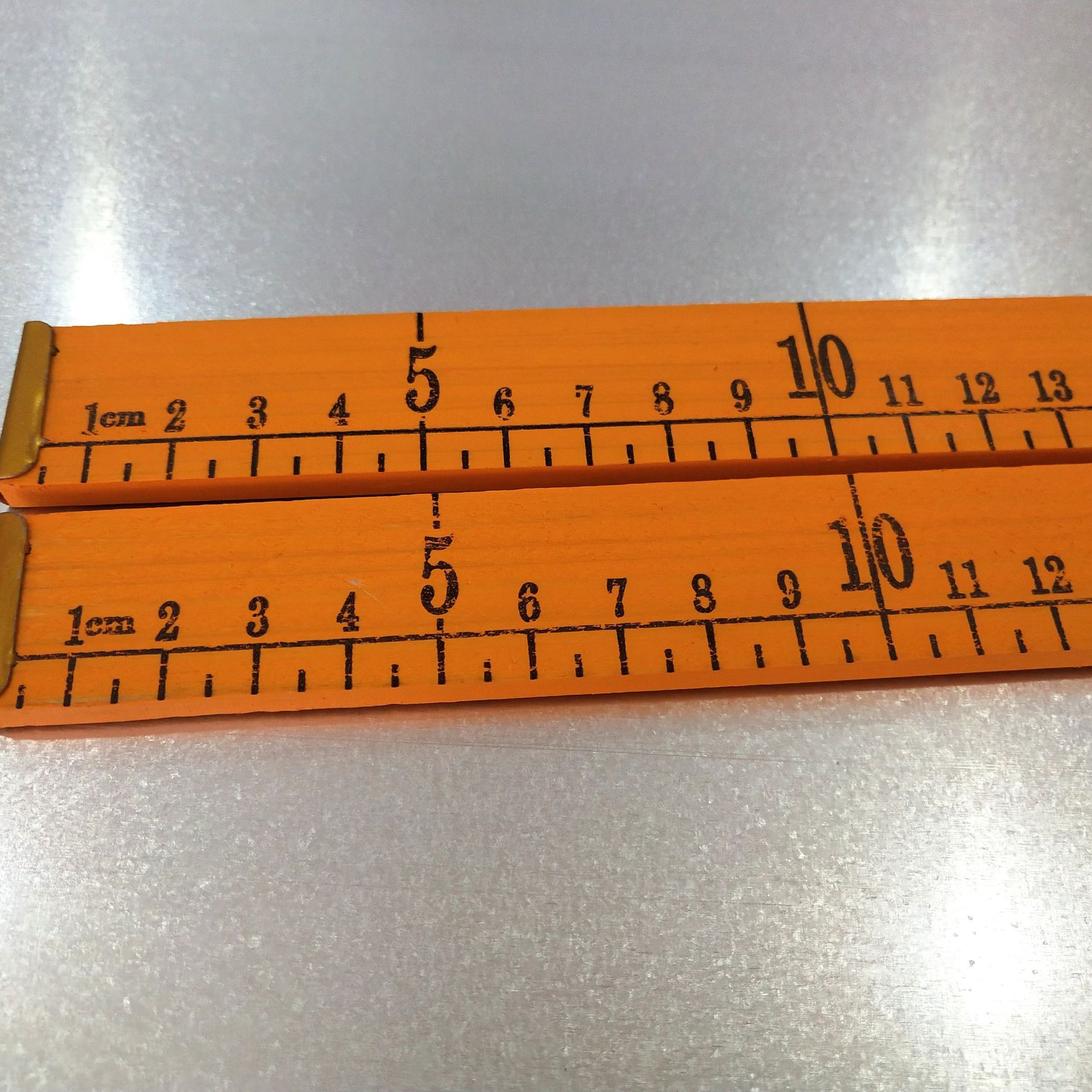 批发家用教学木头尺子1米教学尺竹直尺缝纫用品裁缝量衣尺市尺