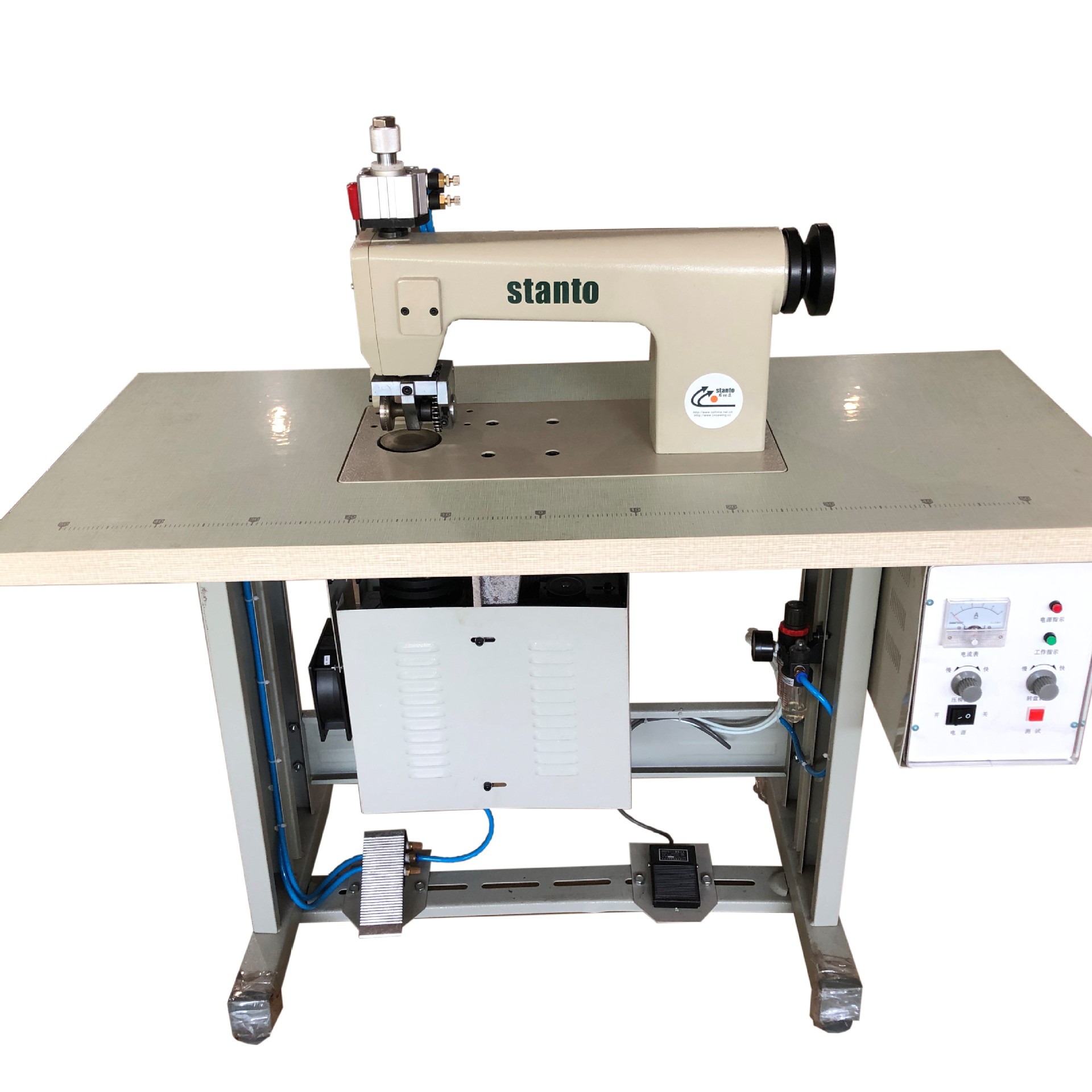 思坦途stanto超声波花边机st-50q,无线缝合技术