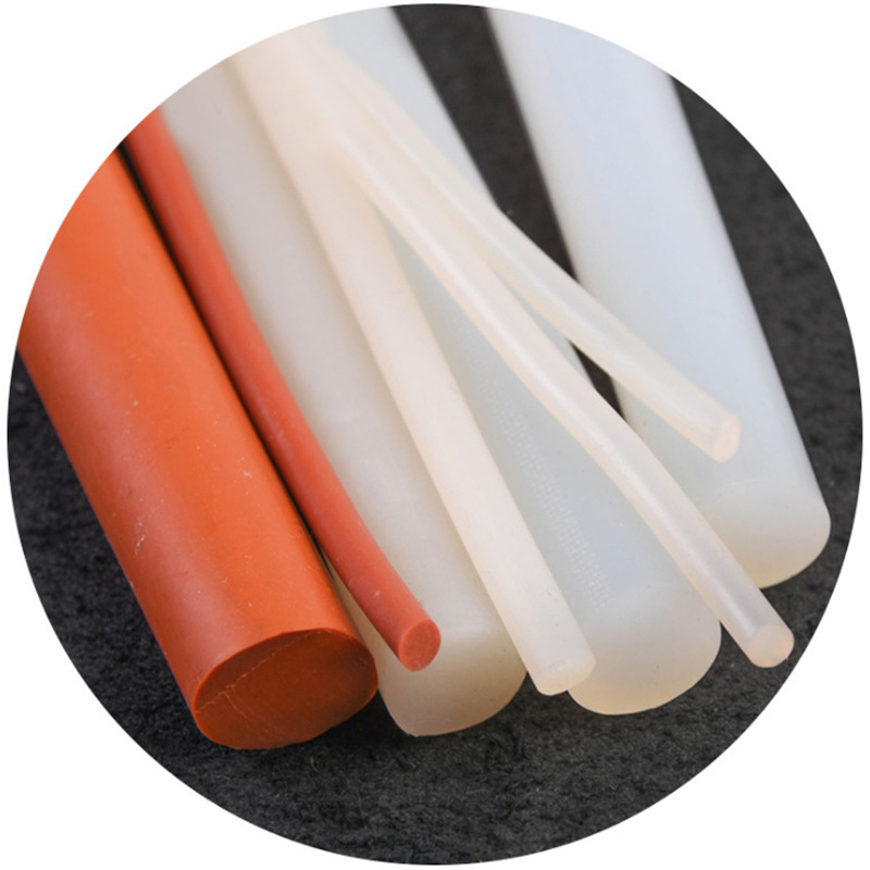 耐高温圆形实心硅胶绳 硅胶棒 实心 圆形密封胶条 o型密封条