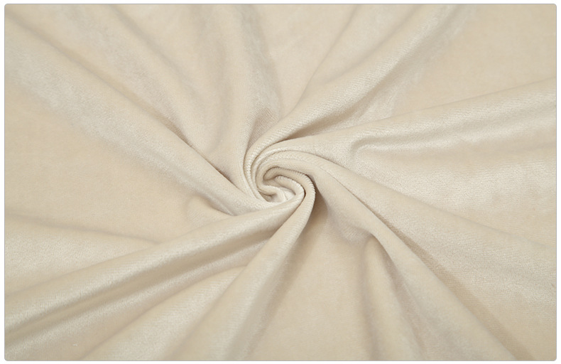 丽丝绒 荷兰绒 绒布面料无弹全涤天鹅绒服装外套抱枕布袋沙发布料