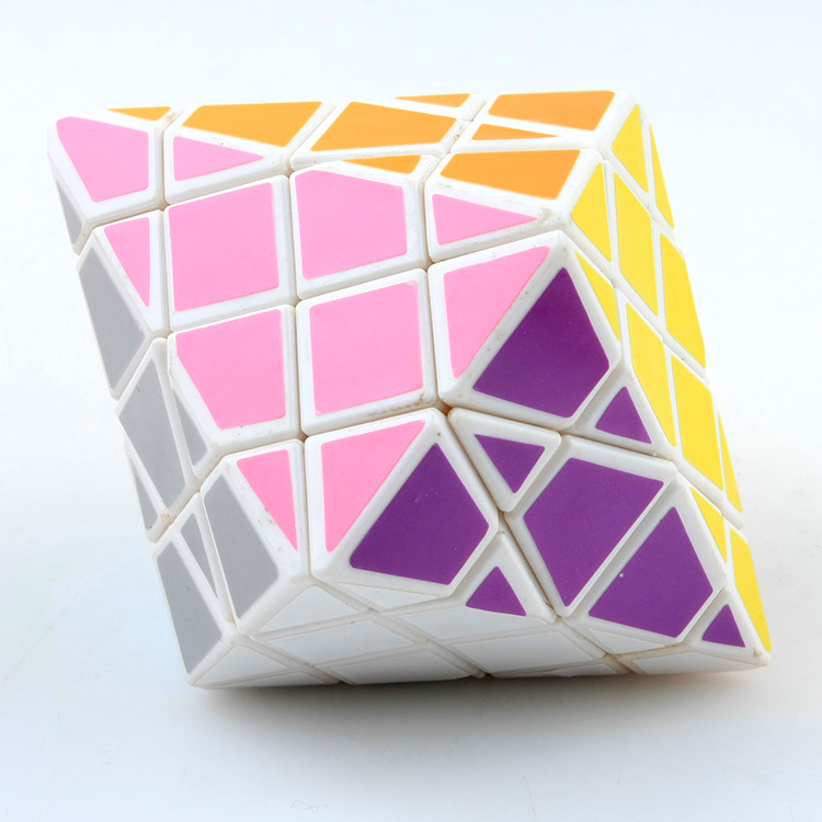 【点盛老牌八角唯魔方黑色】异形八角锥魔方益智成人玩具创意批发