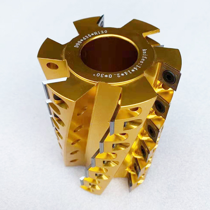 工厂直营螺旋重切削霸王刀 铝体仿形铣四面刨立轴机 改装螺旋刨刀