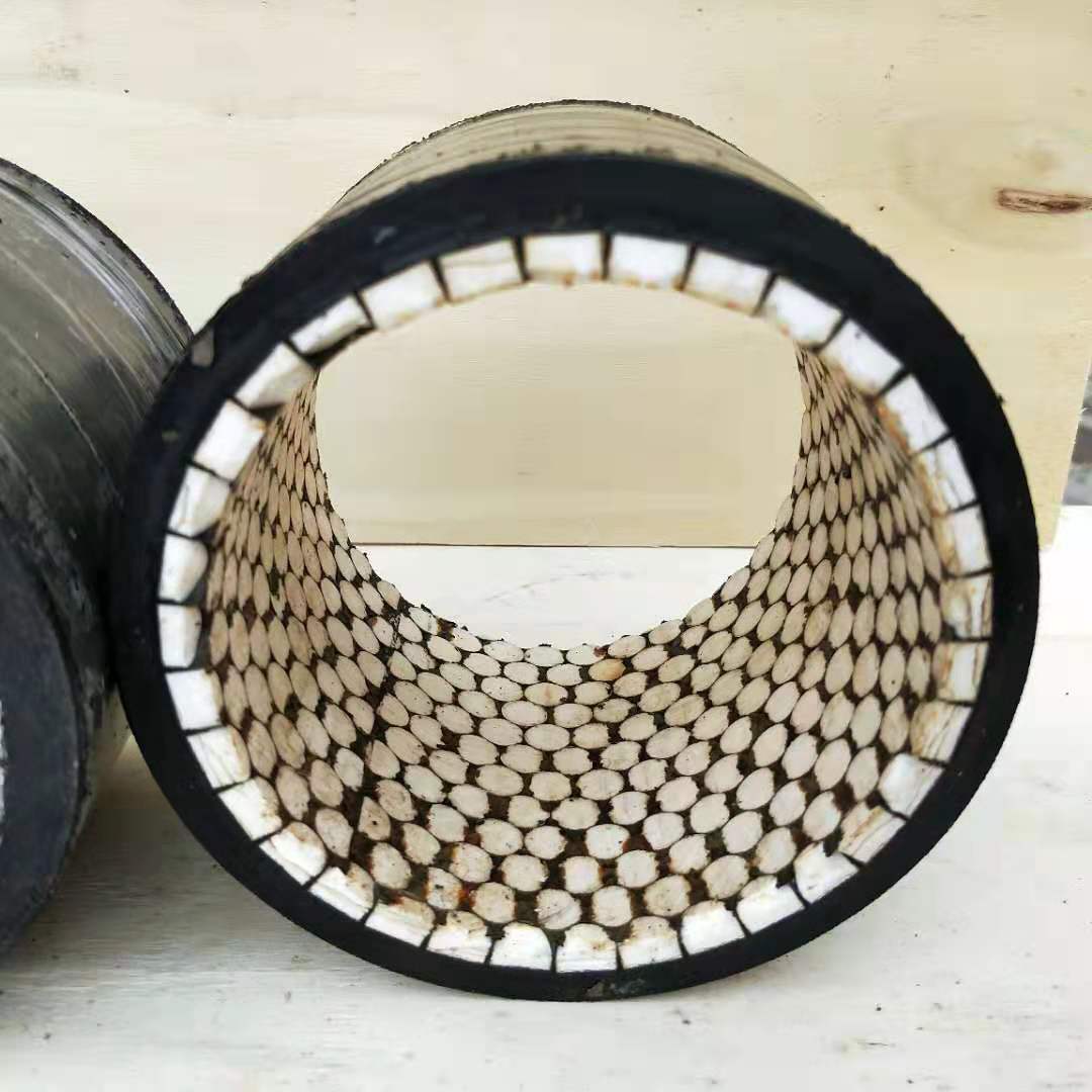 源头厂家耐磨陶瓷橡胶管 内衬陶瓷胶管 规格齐全 陶瓷复合橡胶管
