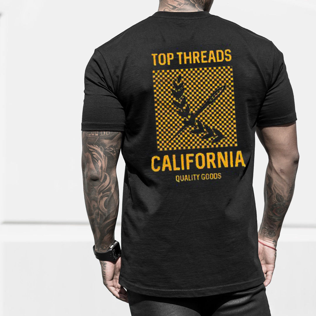 gymking新健身t恤男运动休闲短袖全棉训练上衣弹力舒适时尚全棉