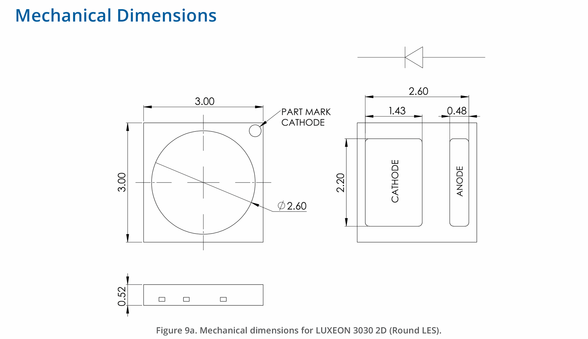 热销lumileds灯珠luxeon30302d灯珠1w6vemc灯珠3030led灯珠ra70