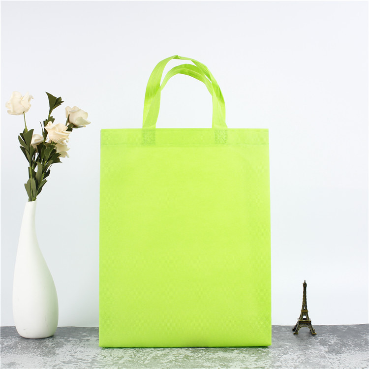 热压无纺布定做现货空白印logo环保购物手提袋定制通用包装广告袋