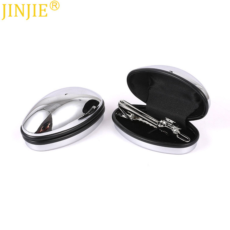 spot high quality electroplating cuff-link box sub-packaging jewelry box environmental protection cuff-link box wholesale cufflinks box