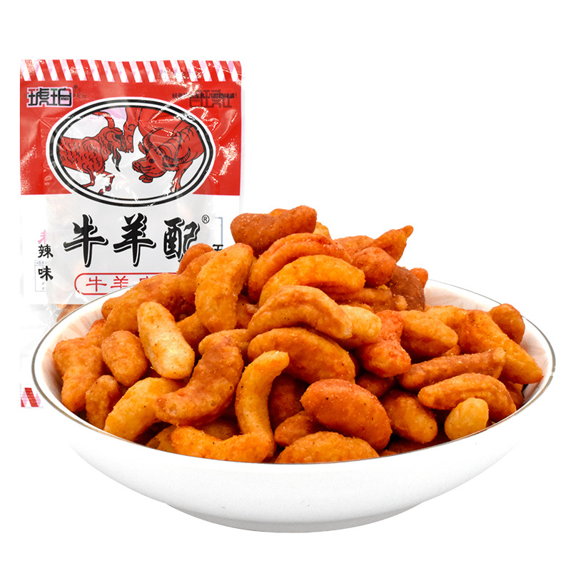 琥珀牛羊配 8090后怀旧零食儿时辣味小时候小零食
