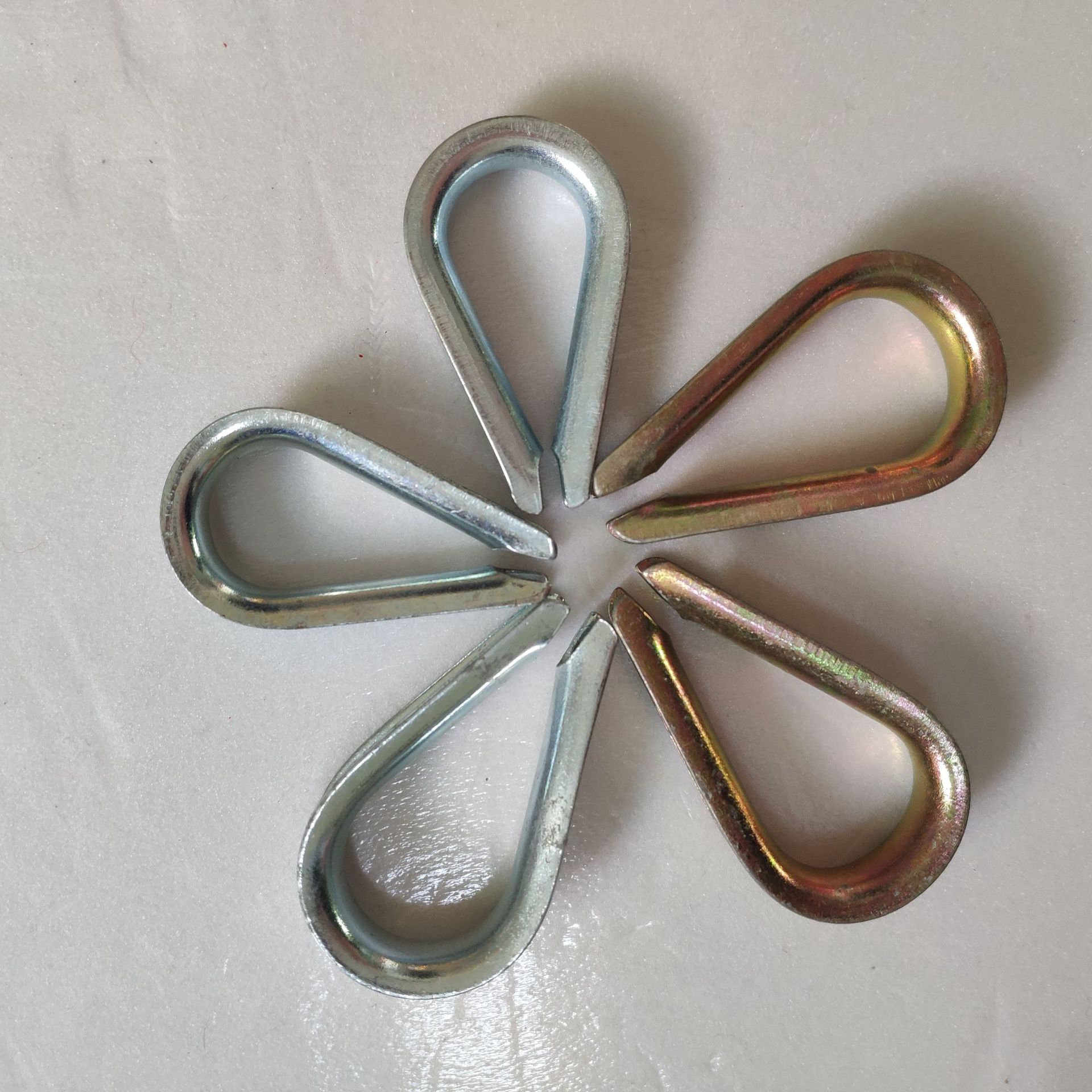 五金索具套环鸡心套环6899b德式套环g411鸡心套