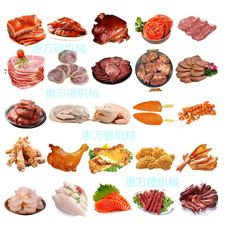 用于中西式酱卤类,火腿,培根,烤肉,香肠,休闲类,禽类等肉制品及虾仁等