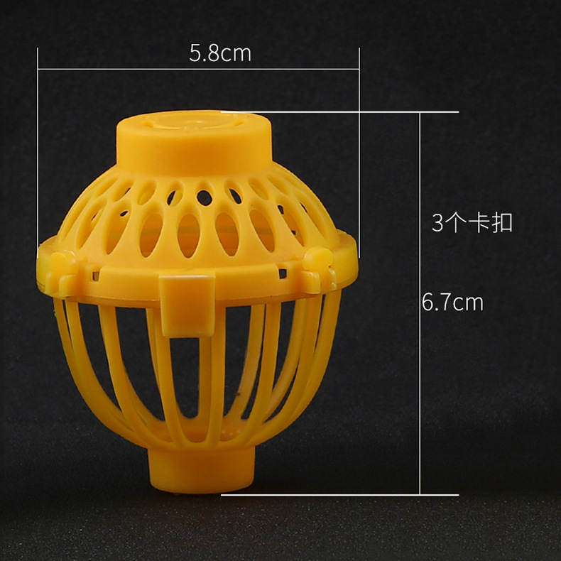 diy加密加厚饵笼海竿钓水鬼笼体鲢鳙鱼水雷水怪翻板