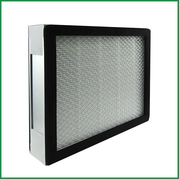 铝框高效过滤器h13有隔板过滤器无尘室滤网医用高效hepa过滤器