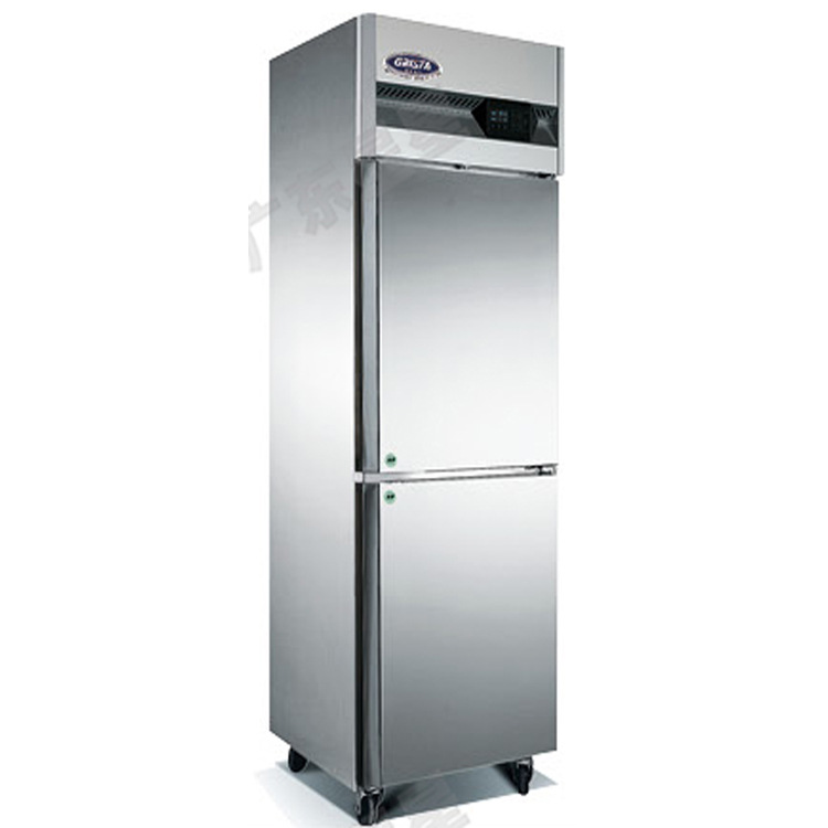 工程款冰箱 广东星星 立式直冷柜 两门高身柜d500a2 食堂餐饮设备
