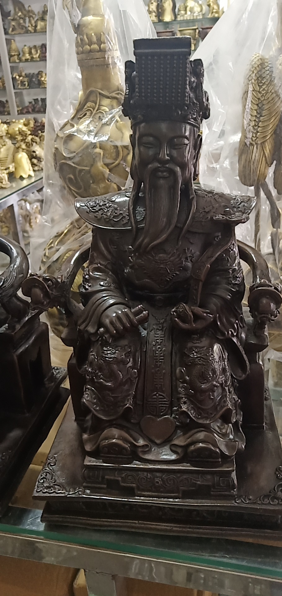 桥神神像 路神 车神 城隍爷神像树脂·铜雕彩绘贴金佛像