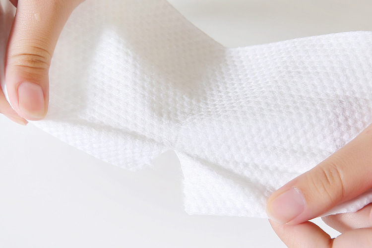 厂家批发卷装一次性洗脸巾 美容院洁面巾加厚珍珠纹棉柔巾擦脸巾