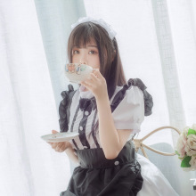 女仆装咖啡厅工作服cosplay服装洋装lolita哥特萝莉软妹一件代发