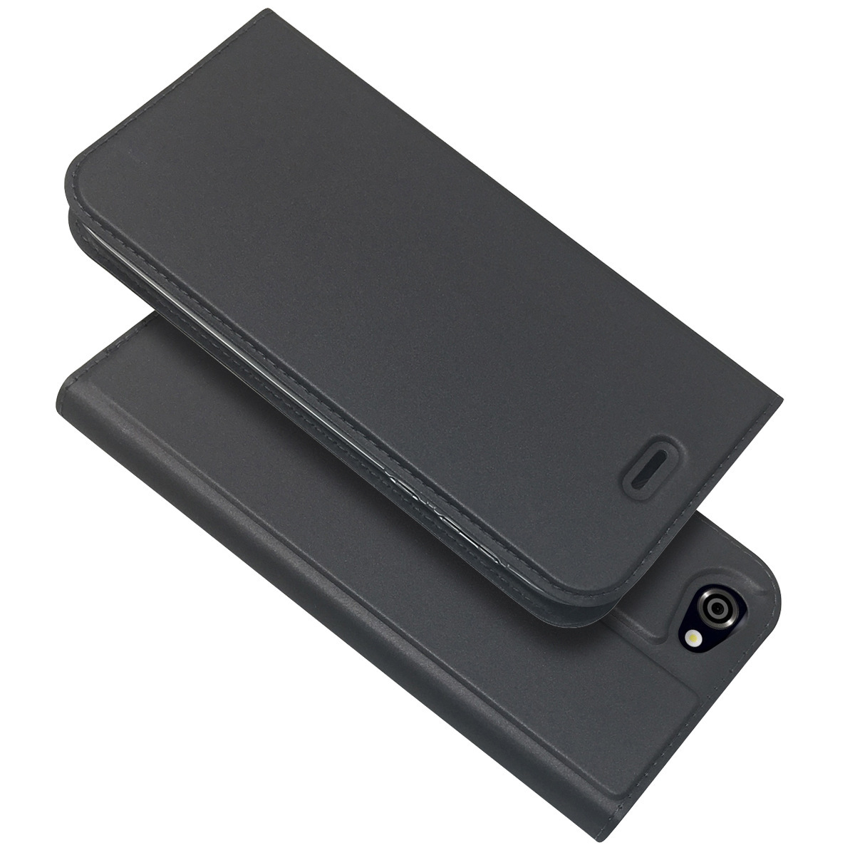 适用于夏普aquos r3手机壳shv44防摔保护套shv40插卡翻盖皮套外贸