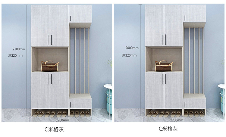 实木鞋柜家用出租房公寓鞋柜置物柜小户型简约实用鞋柜门口置物柜