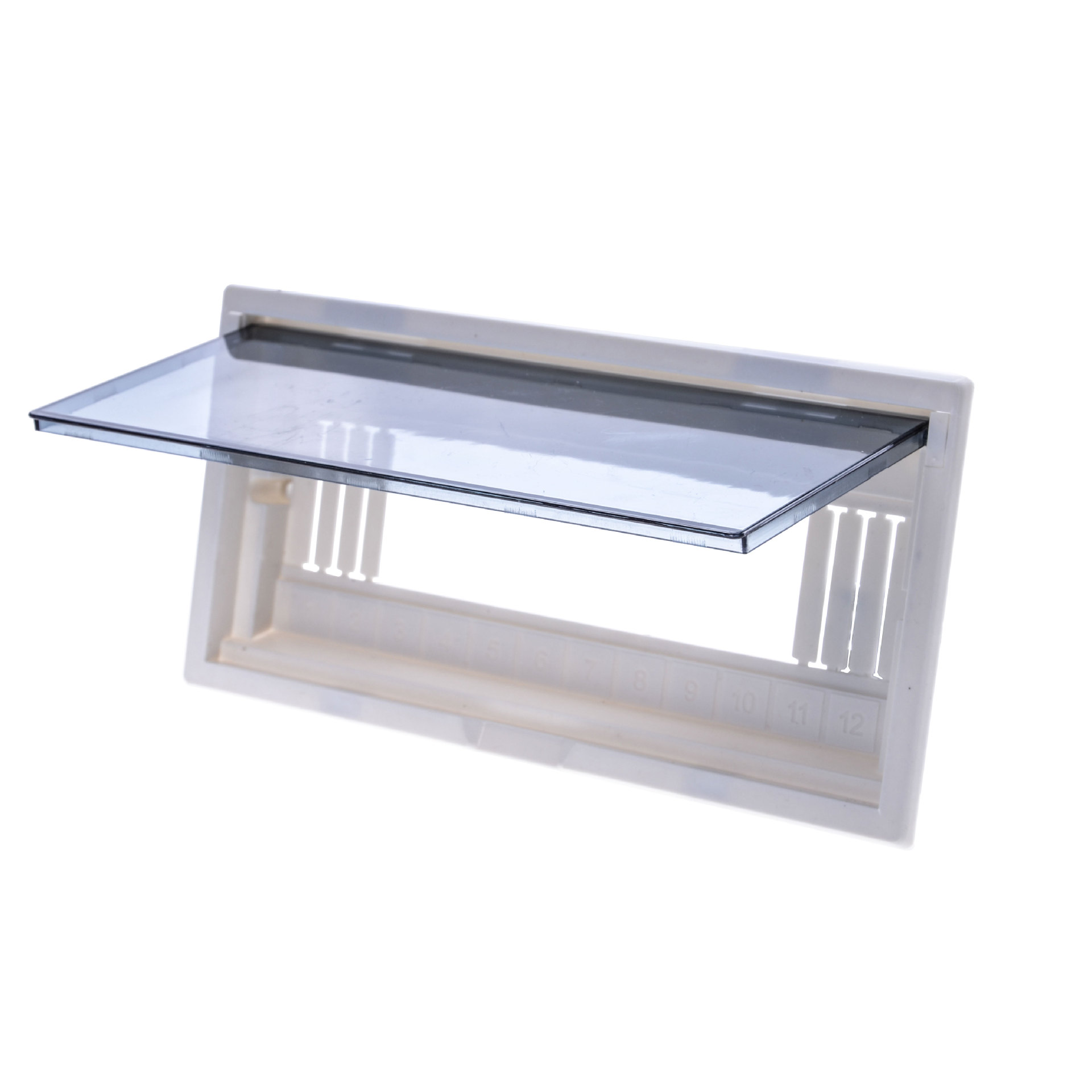 空开强电箱体盖子家用回路箱盖板 电箱保护罩 pz30配电箱塑料面板