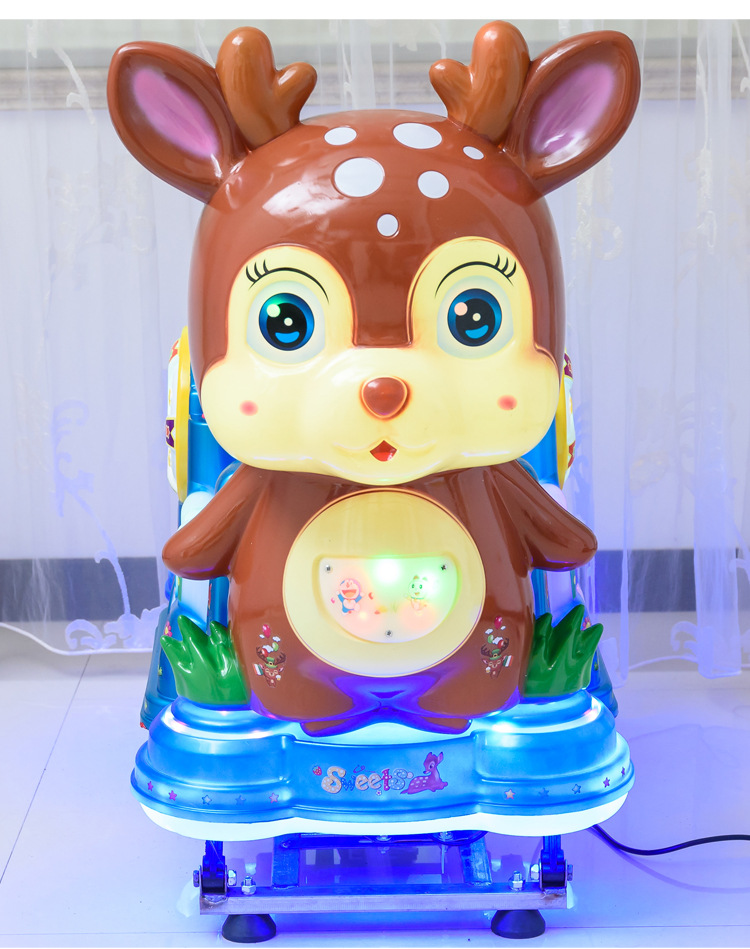 2015新款投币猫和老鼠摇摇车 厂家直销儿童电动迪士尼摇摆机