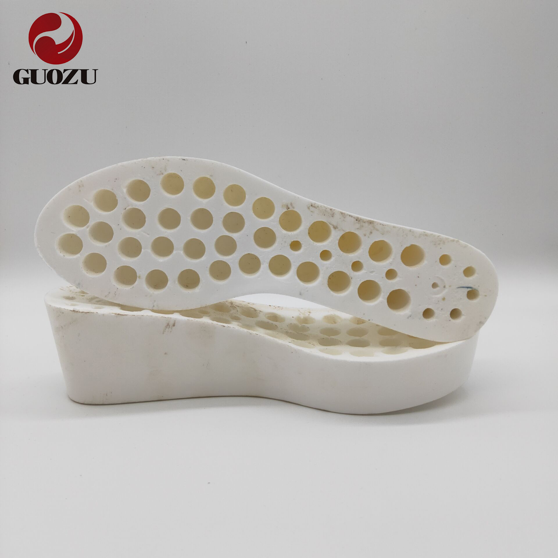 厂家直供双色tpr大底 喷漆pu中底鞋底女款时尚大底凉鞋拖鞋底批发