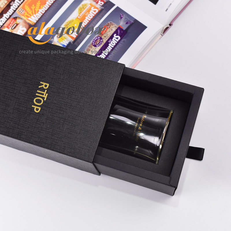 双层透明防烫玻璃杯包装盒 创意家用耐热茶杯礼品盒 饮料牛奶杯盒