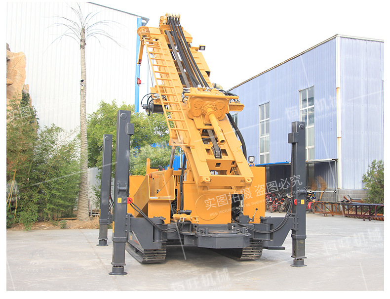 徐工深水井钻机xsl3/160水气两用钻井机履带式气动打井机徐工钻机