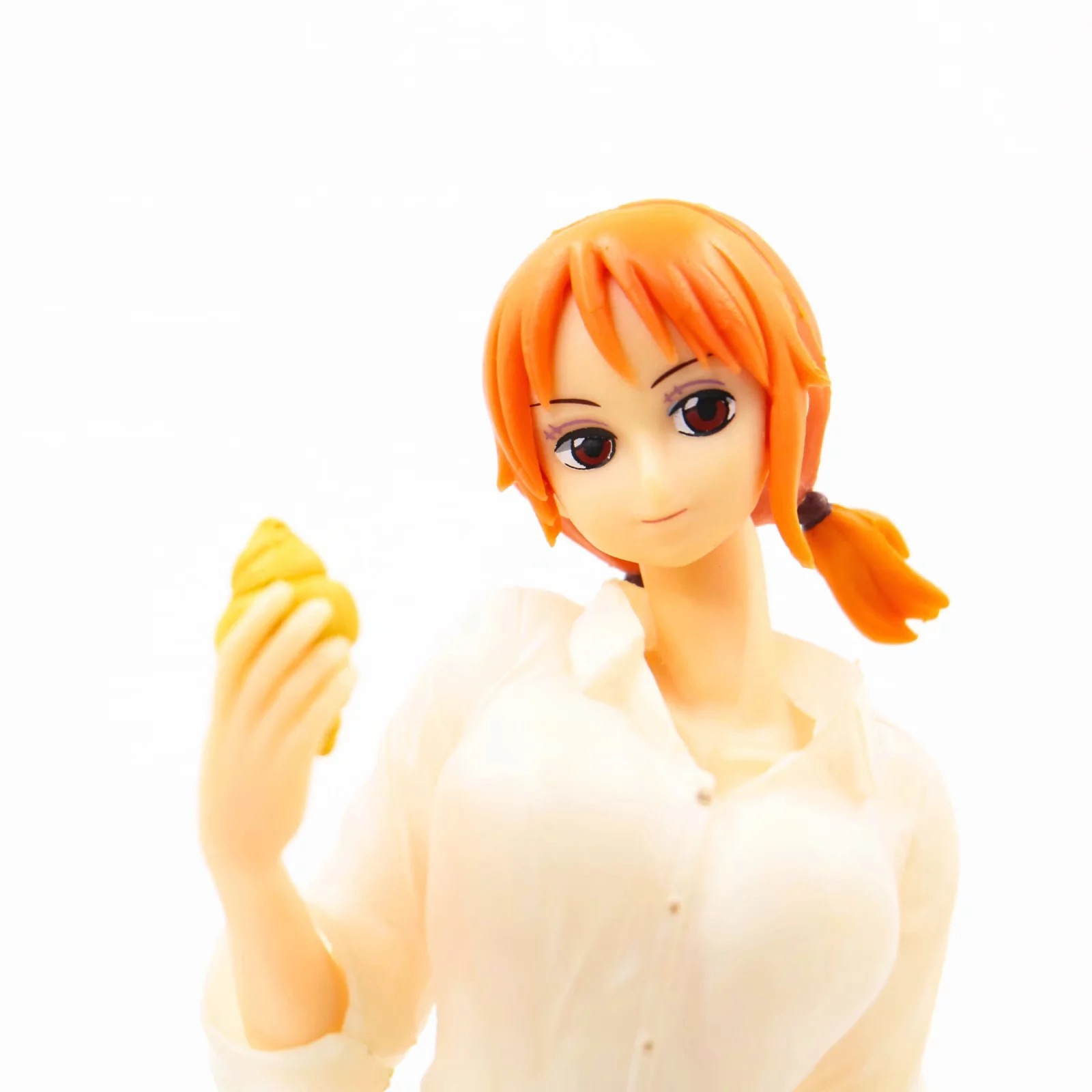 pop 剧场版 强者世界 娜美 白衣 白衬衫 手办模型