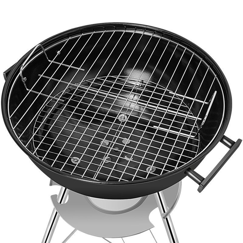 尚烤佳 家用木炭烤炉 户外便携烧烤架 苹果烤炉 带盖子焖烤炉