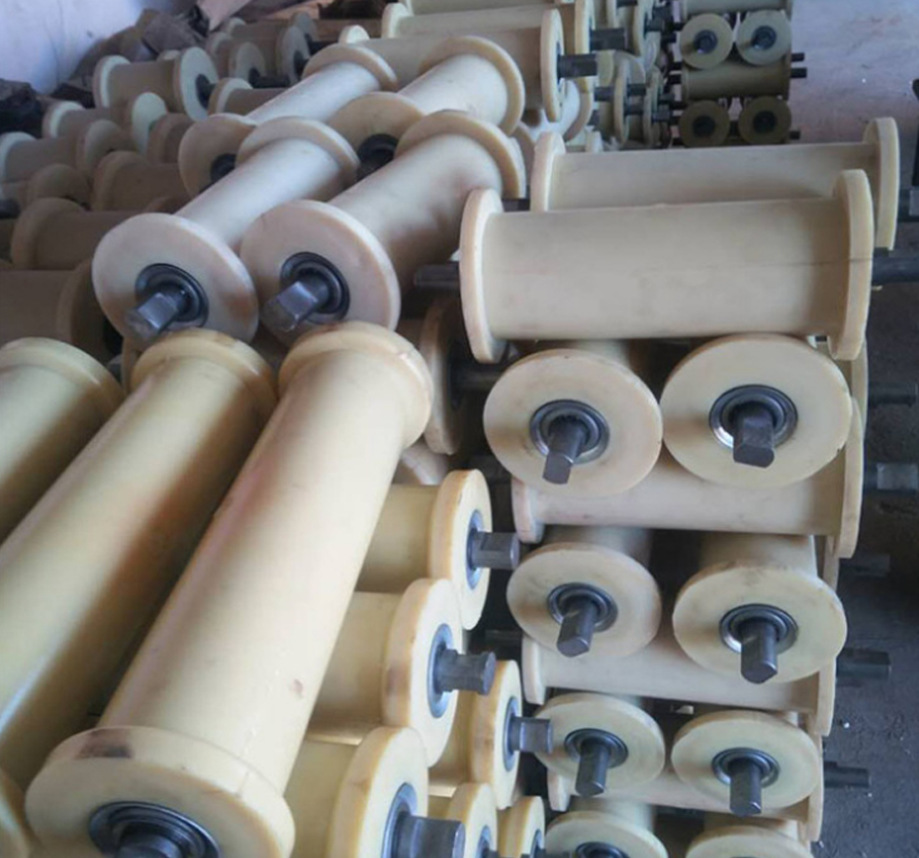 生产聚氨酯地滚尼龙地滚钢丝绳尼龙地轮煤矿用尼龙地轮使用说明书