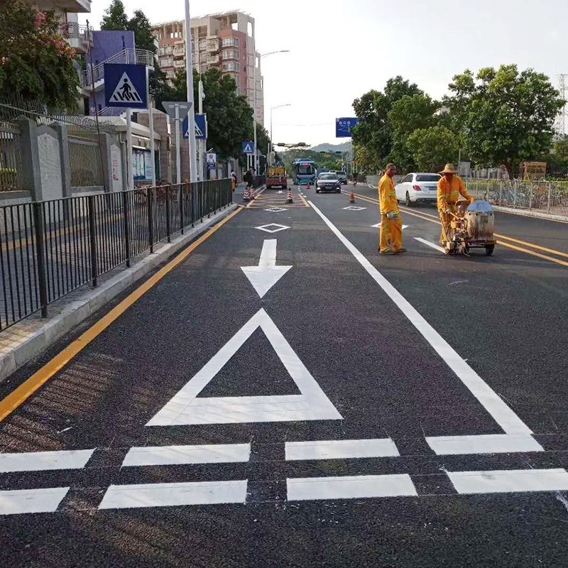 专业交通安全指示道路划线 道路标线规划 交通标识标线