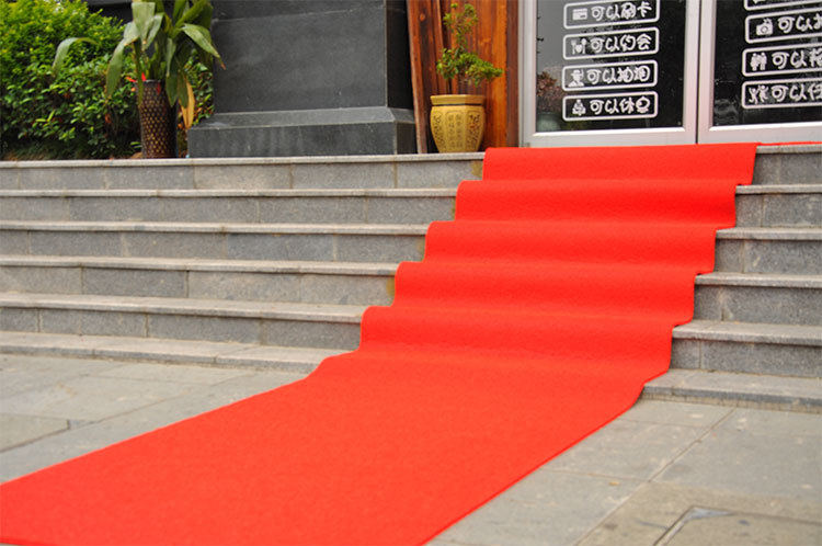 pvc防水除尘地垫卷材塑料红地毯防滑