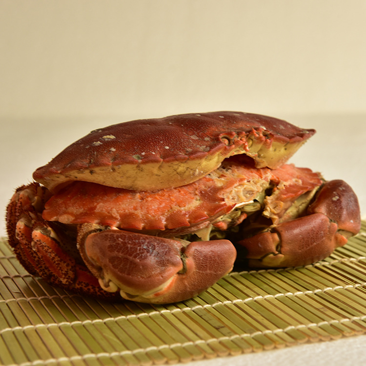 英国熟冻面包蟹珍宝蟹黄金蟹膏蟹母蟹原装熟冻螃蟹称重销售