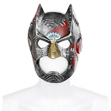 蝙蝠侠面具COSPLAY万圣节狂欢节派对朋克英雄系列PU发泡跨境专供
