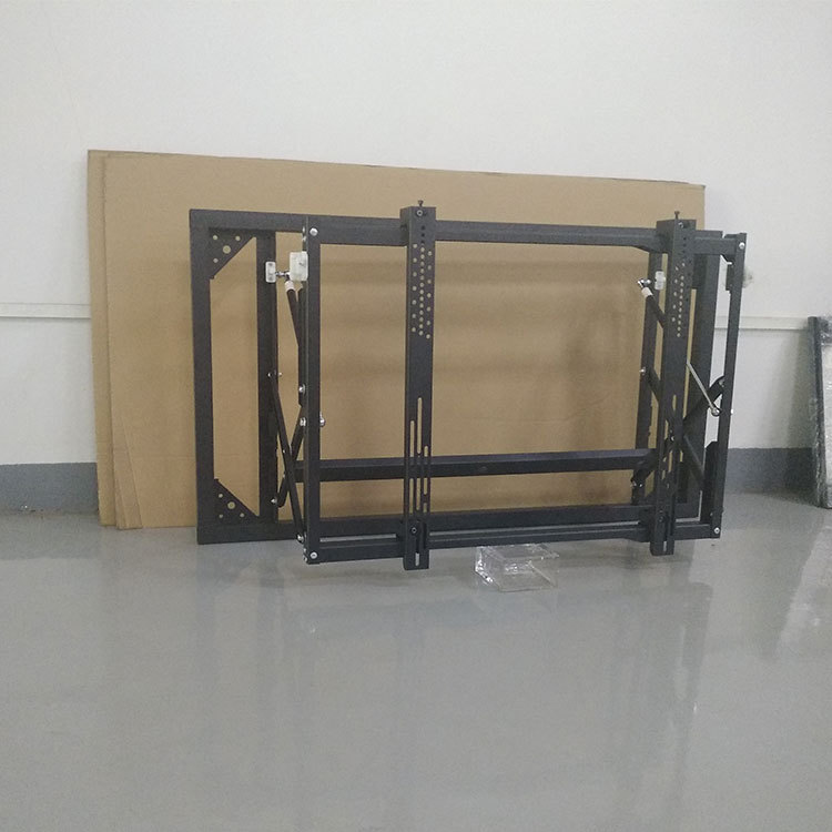 46/49/55拼接屏前维护液压支架伸缩单排框架壁挂式前维护支架现货