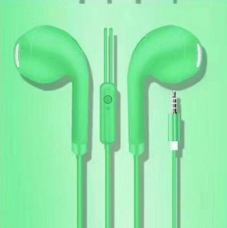 Cross-Border Spot Macaron Wired Earphone in-Ear U19 for Apple/Android/Huawei Wired Earphone