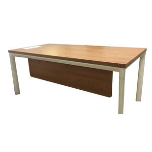 深圳工厂专业生产钢木结构的办公桌 可带挡板