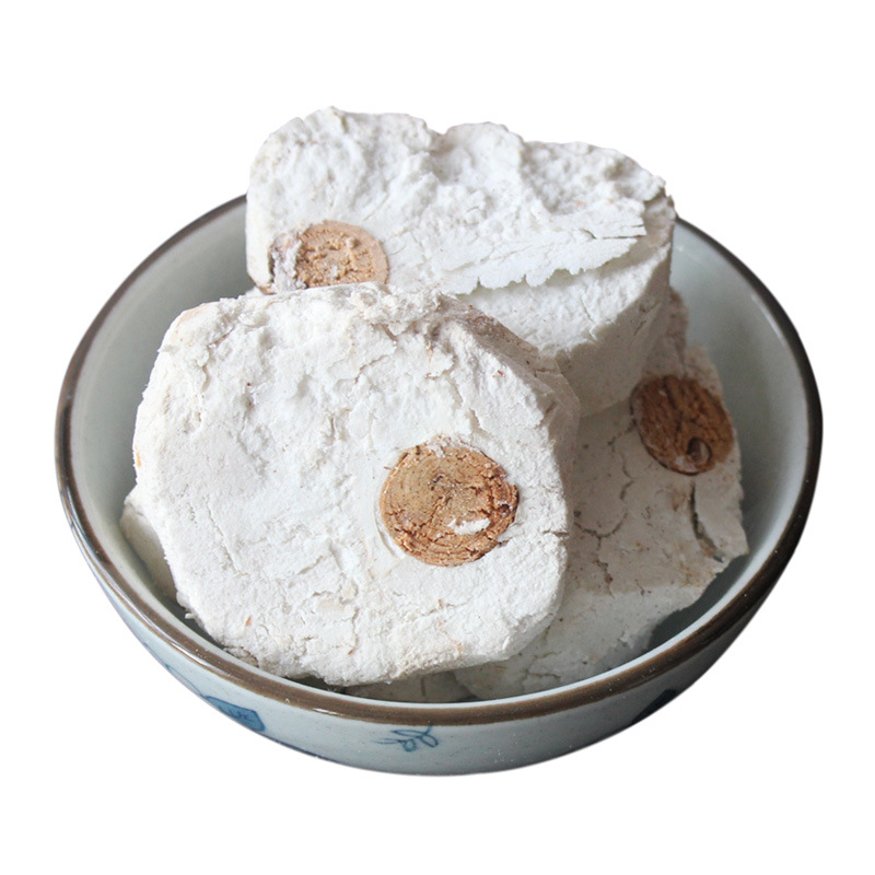 云南哀牢山地道药材姚州茯苓 茯神块 茯神木 云神 茯神片500克