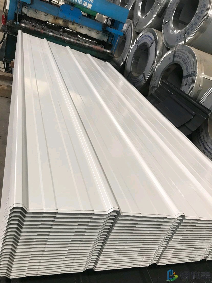 厂家供应各类彩钢瓦种类齐全 彩钢瓦供应无锡 湖州 苏州 上海宝钢