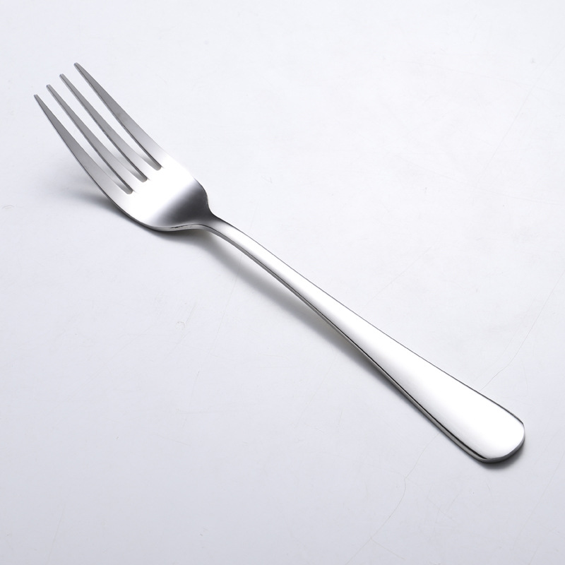 304不锈钢西餐具1010咖啡勺子调羹韩式布轮光刀叉勺公司礼品定制